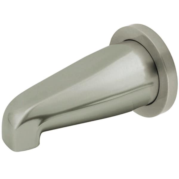 Non-Diverter, Tub Spout, Brushed Nickel